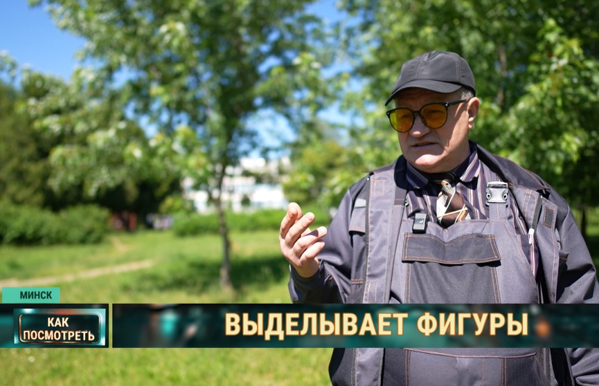 «Хорошие люди»: белорусский плотник, который десяток лет украшает дворы резными фигурами и может процитировать Стива Джобса