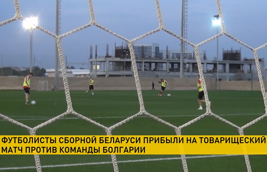 Футбольная сборная Беларуси завтра сыграет против команды Болгарии
