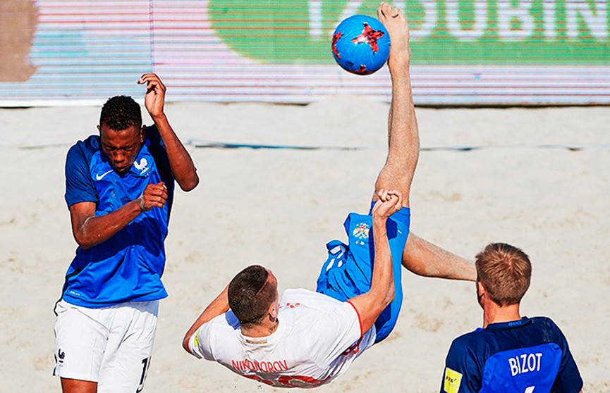 ​Сборная Беларуси по пляжному футболу продолжает успешное выступление на домашнем этапе Евролиги