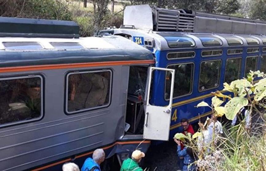 Поезда столкнулись в Перу, есть пострадавшие