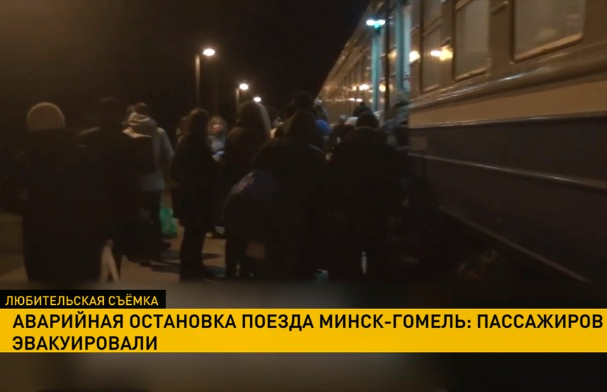 БЖД выясняет причину аварийной остановки поезда Минск – Гомель