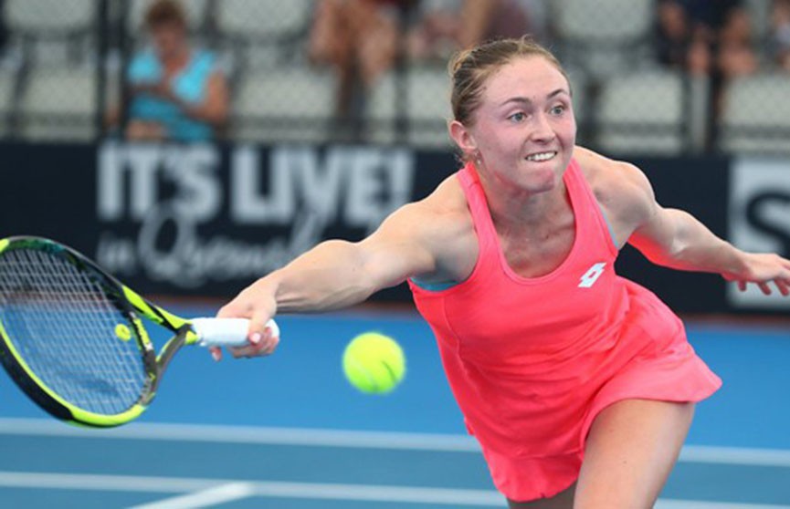Александра Саснович вышла в основную сетку теннисного турнира в Сиднее