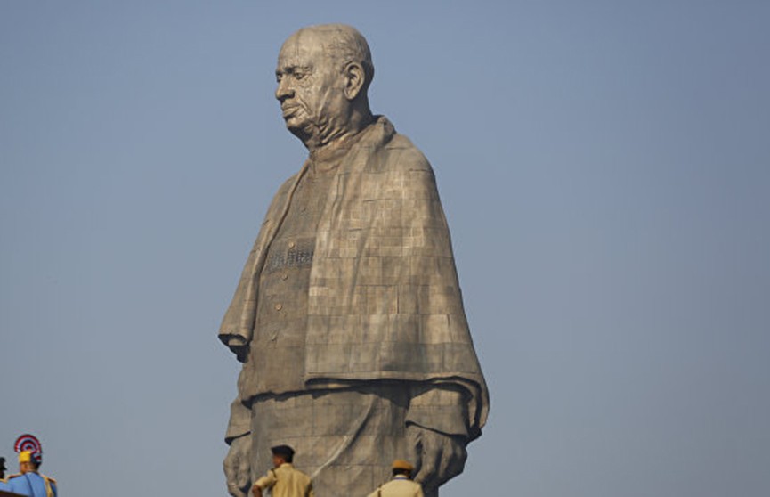 Самую высокую статую в мире торжественно открыли в Индии