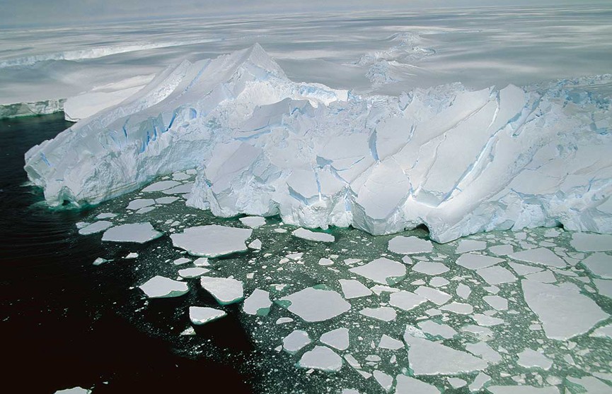 Учёные обеспокоены таянием ледников на востоке Антарктиды