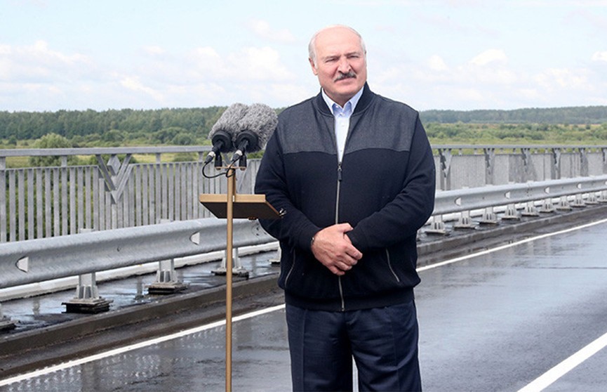 Александр Лукашенко с рабочей поездкой посетил Славгородский район Могилевской области