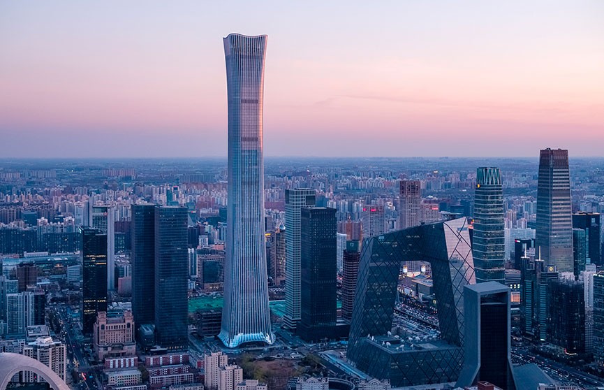 В Пекине открыли самый высокий небоскреб (ФОТО)