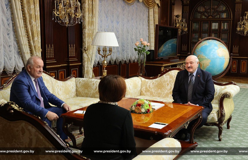 Александр Лукашенко встретился с главой Центробанка России
