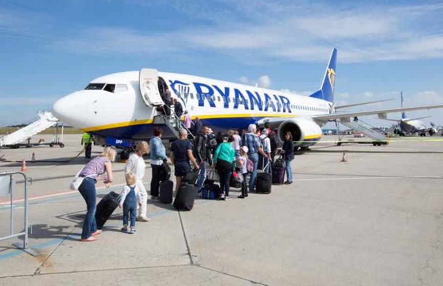 Персонал авиакомпании Ryanair начал забастовку