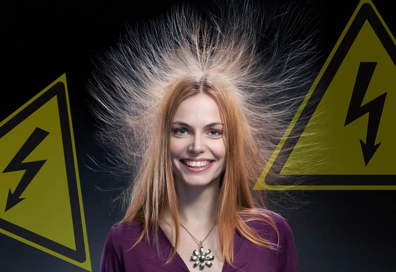 Осторожно, электрическое напряжение: как справиться с бунтом волос на голове