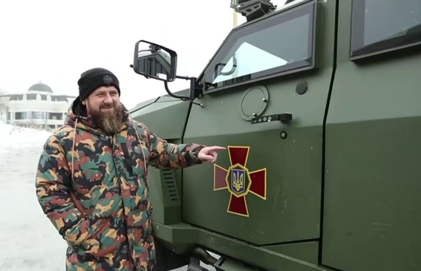 Кадыров рассказал о планах въехать в Киев на трофейной бронемашине ВСУ