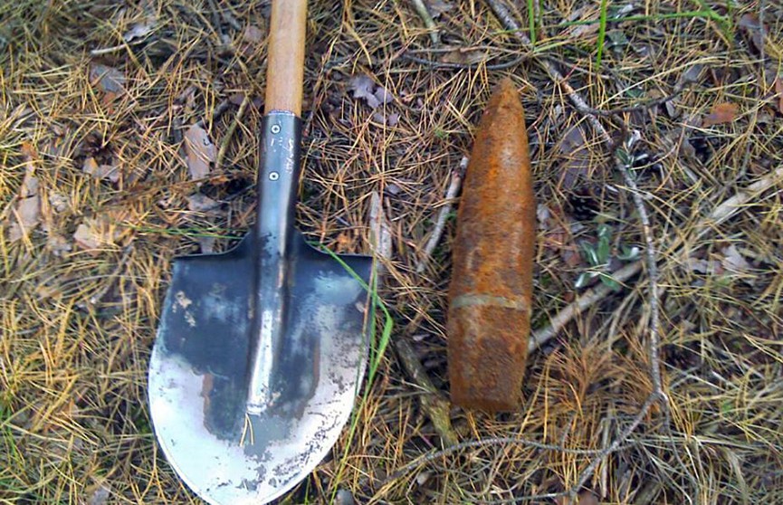 Снаряды времён Великой Отечественной войны нашли в Витебском районе
