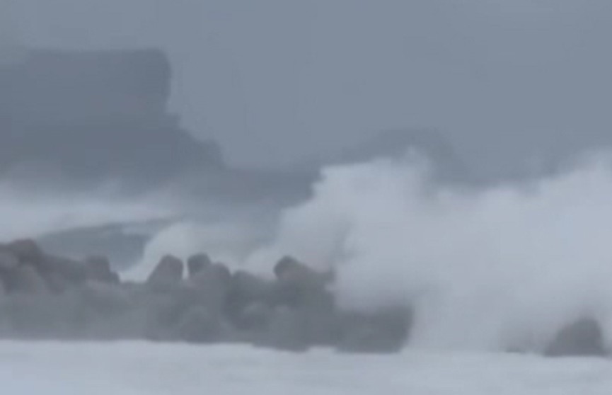 ​Тайфун «Соулик» надвигается на Корейский полуостров