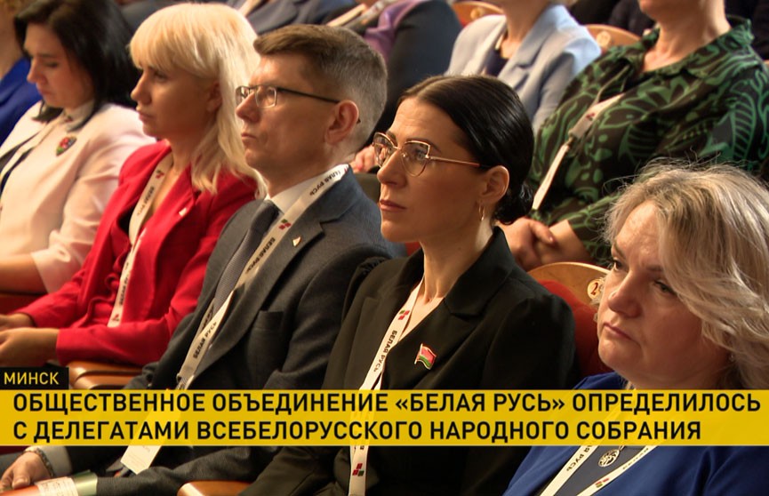 Определены делегаты на ВНС от общественного объединения «Белая Русь»