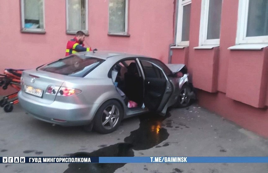 В Минске водителю стало плохо за рулем, что привело к ДТП