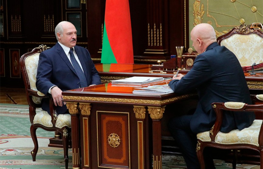 Сивак доложил Лукашенко об обстановке в Минске и градостроительных проектах