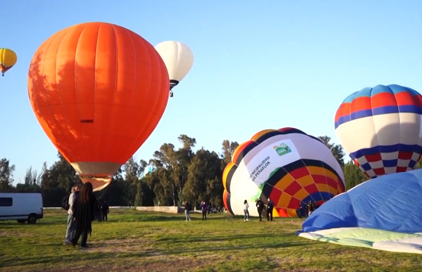 В Чили стартовал фестиваль воздушных шаров. Посмотрите, как красиво!