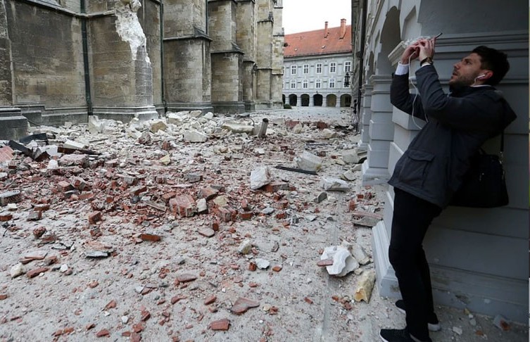 Два землетрясения произошли в Хорватии
