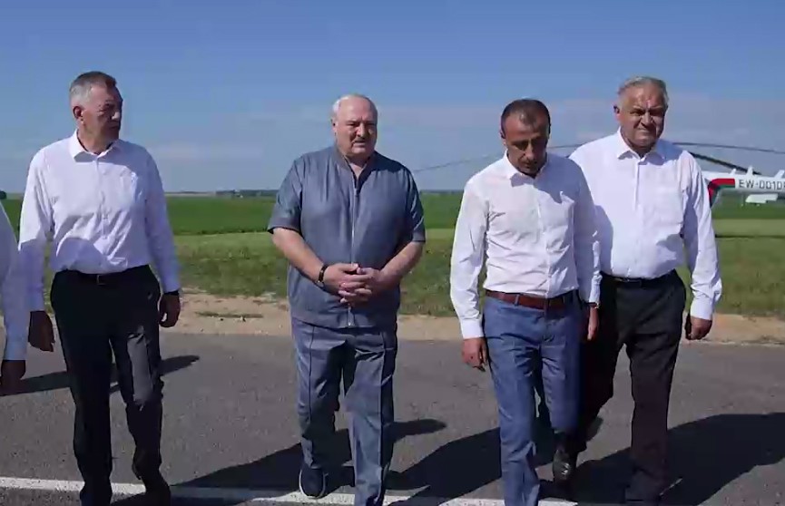 В ходе инспекции полей Минского района Александра Лукашенко назвали господином. Как отреагировал Президент?