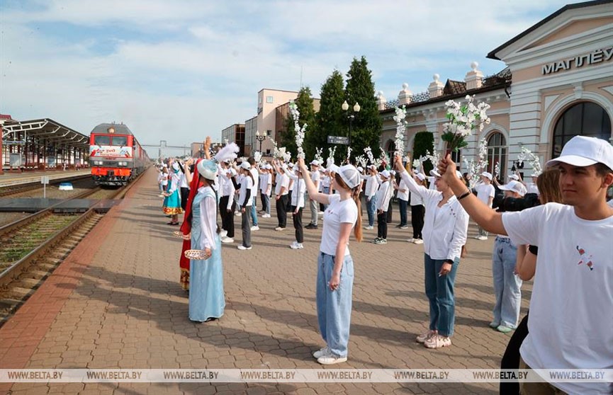 «Поезд Памяти» прибыл в Могилев