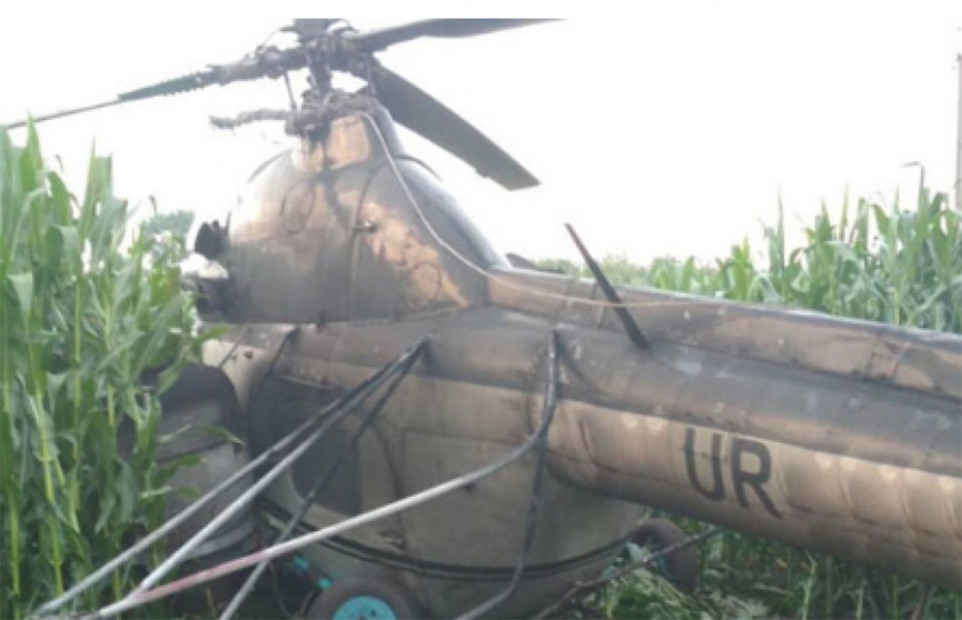Пьяный пилот вертолёта обесточил пять сёл в Черниговской области