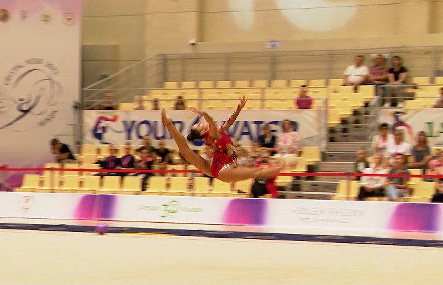В Минске стартовал международный турнир по художественной гимнастике «Хрустальная роза»