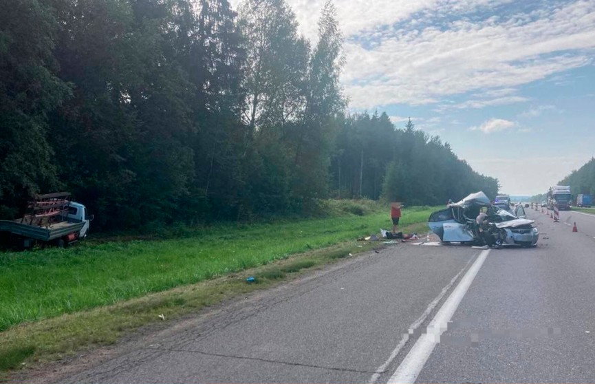 В Оршанском районе столкнулись два автомобиля, пострадала женщина