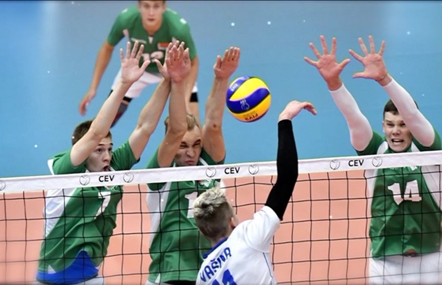 Волейбол: белорусская «молодёжка» проиграла чехам на чемпионате Европы