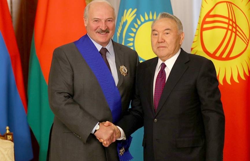 Лукашенко встретился с Назарбаевым