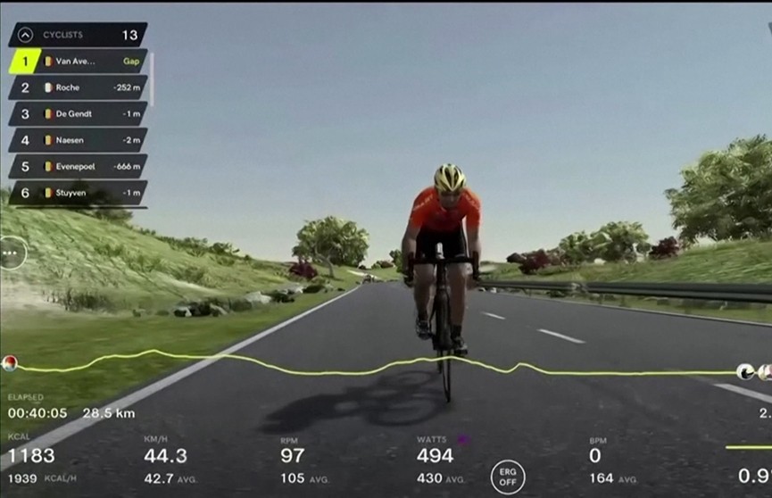 Бельгийский велогонщик выиграл «Тур Фландрии», который прошел в виртуальном формате