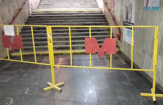 Выход со станции метро «Площадь Победы» закроют на две недели