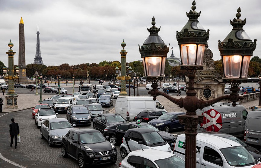 В Париже рекордные пробки –  631 километр