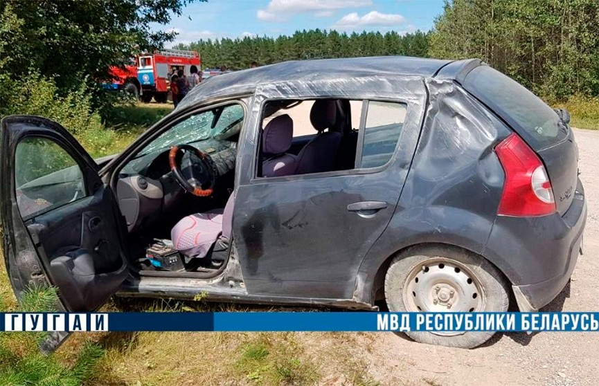 В Островецком районе  опрокинулась Dacia, погибла женщина