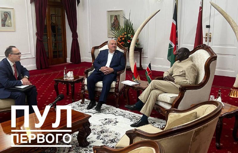А. Лукашенко предложил Президенту Кении составить дорожную карту развития сотрудничества
