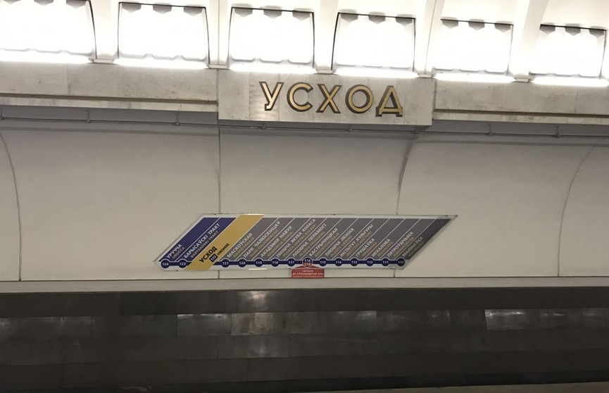 На станции метро «Восток» человек упал на рельсы