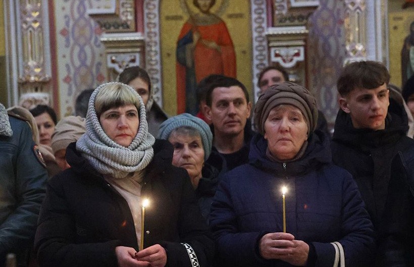 В минском Храме‐памятнике в честь Всех святых почтили память сотрудников МЧС, погибших при исполнении сотрудников МЧС