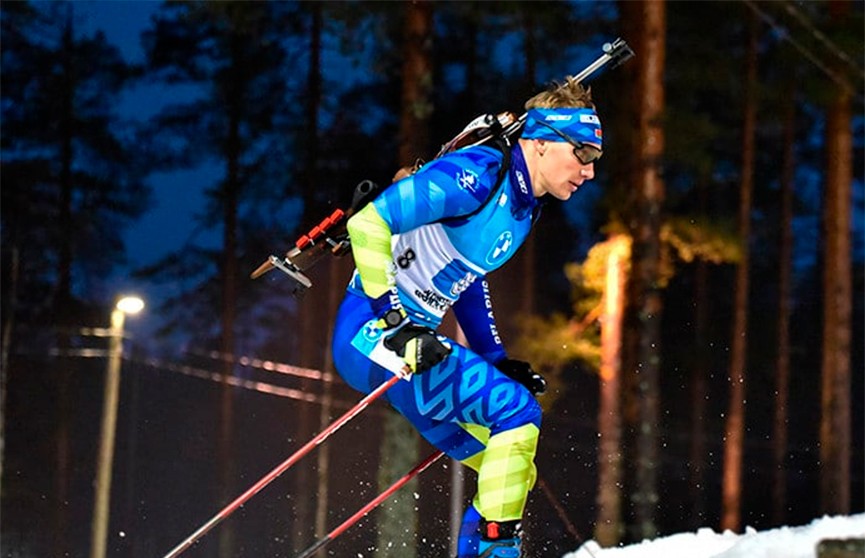 Антон Смольский завоевал бронзовую медаль на этапе Кубка мира по биатлону в Рупольдинге