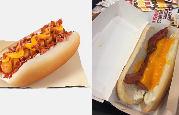 Реклама vs реальность: как еда на тарелках отличается от той, что изображена на картинках