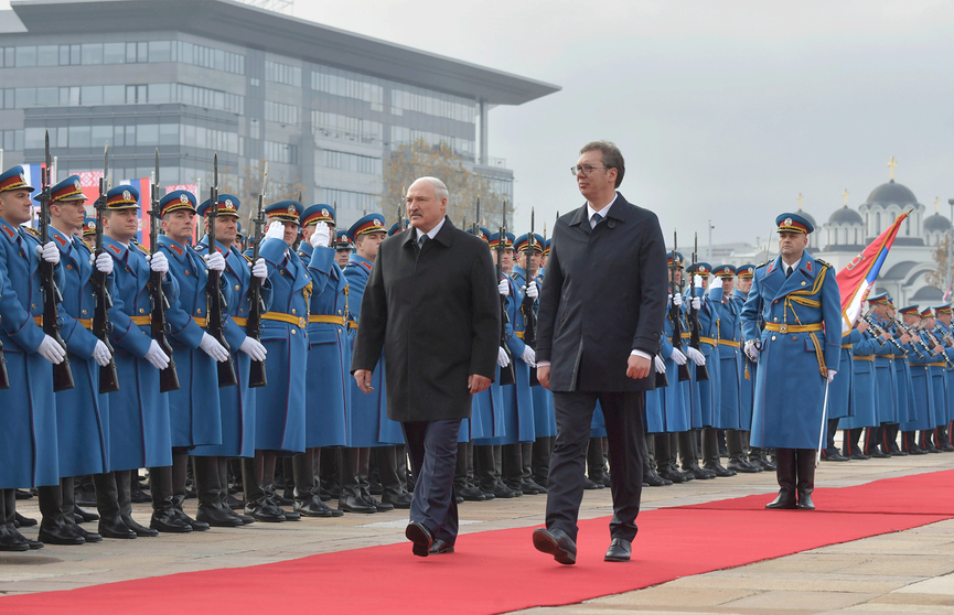 Лукашенко и Вучич подписали восемь соглашений о двустороннем сотрудничестве