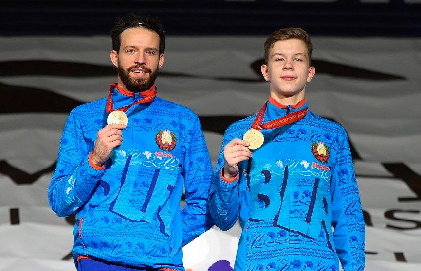 Белорусские батутисты завоевали вторую золотую медаль чемпионата мира