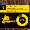 В Беларуси намолочено более 6,5 миллионов тонн зерна