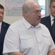 Лукашенко посетил Минский молочный завод №1
