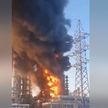 В Тюмени загорелся Антипинский нефтеперерабатывающий завод