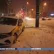 В Минске столкнулись два автомобиля «Яндекс.Такси»
