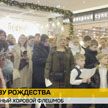 Рождественский флешмоб прошел в крупном ТЦ Минска