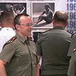 На экскурсию в штаб-квартиру НОКа приехали сотрудники Научно-исследовательского института Вооруженных Сил Беларуси