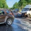Лобовое столкновение двух автомобилей произошло в Новополоцке