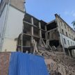 Стена нежилой четырехэтажки обрушилась в Гомеле