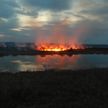 Пять дачных домов сгорели из-за палов травы в Гомельской области