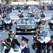 Торжественный парад в честь интронизации императора Японии проходит в Токио