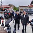 А. Лукашенко подарил азербайджанскому городу Шуша белорусскую технику